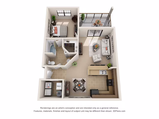 The Etesian 06-304 floor plan